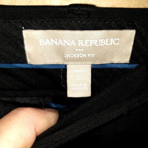 Banana Republic  Pant Sz 0 Black - Picture 3 of 6